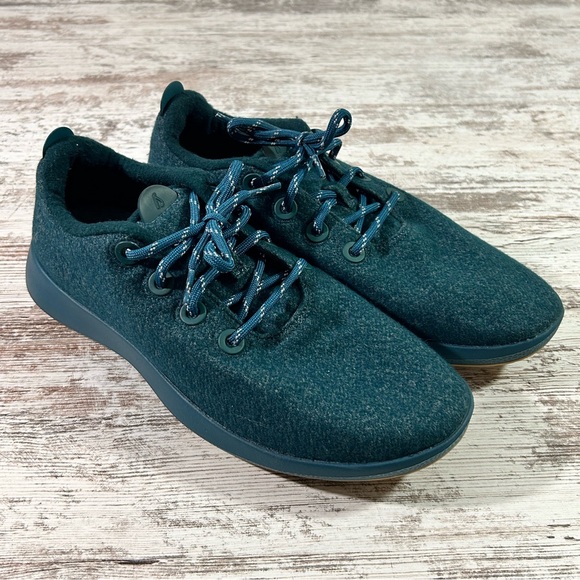 allbirds Other - Men’s Allbirds Wool Runners Green size 13 excellent like new